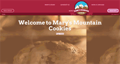 Desktop Screenshot of marysmountaincookies.com